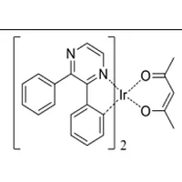 Bis(2,3- diphenylpyrazine- C2,N) (acetylacetonate)iridi; Ir(DPP)2(a cac)
