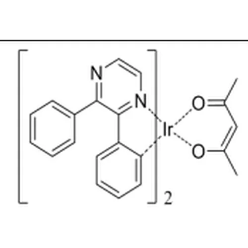 Bis(2,3- diphenylpyrazine- C2,N) (acetylacetonate)iridi; Ir(DPP)2(a cac)