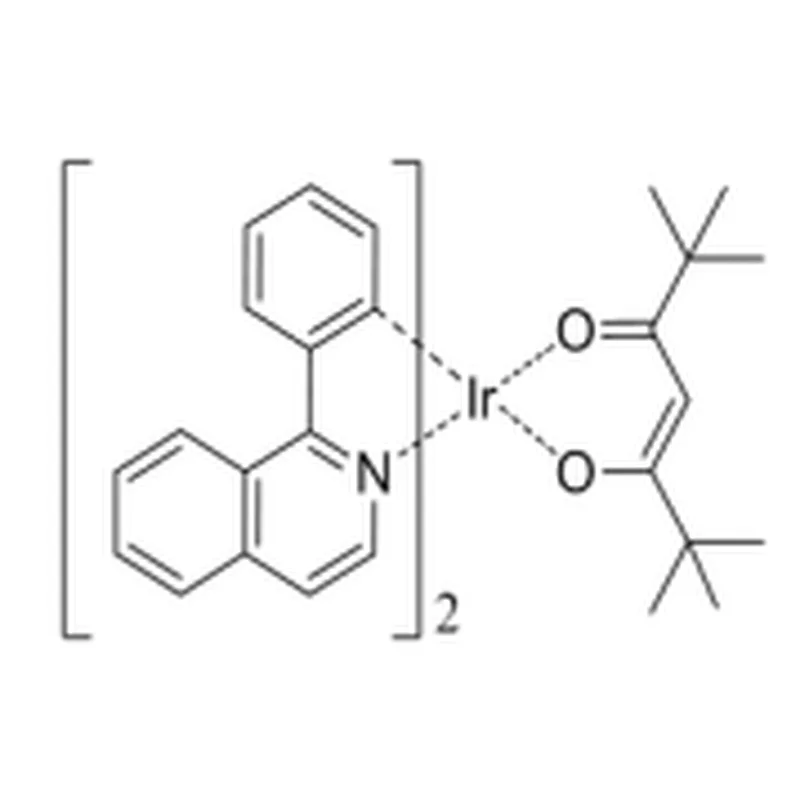 bis[2-(1- isoquinolinyl- kN)phenyl- kC](2,2,6,6-;Ir(piq)2(tm d)