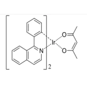 Bis(2,3- diphenylquinoxaline- C2,N) (acetylacetonate)iridi;Ir(piq)2(ac ac)