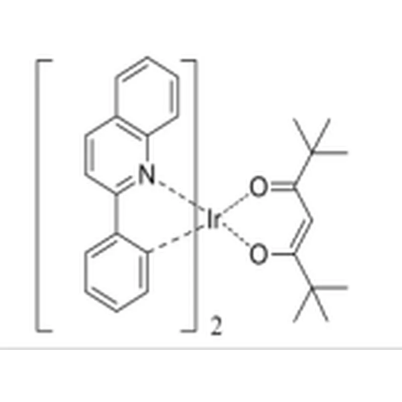 Bis(2- phenylquinoline)(2,2, 6,6- tetramethylheptane-;Ir(PQ)2(tm d)