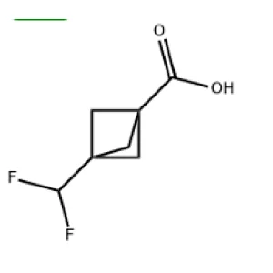 3-(difluoromethyl)bicyclo[1.1.1]pentane-1-carboxylic acid