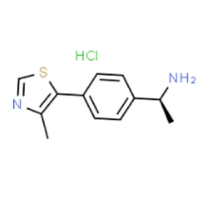 (S)-1-(4-(4-methylthiazol-5-yl)phenyl)ethanamine hydrochloride