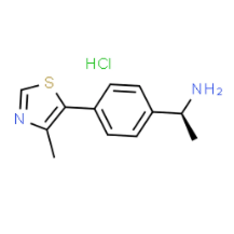 (S)-1-(4-(4-methylthiazol-5-yl)phenyl)ethanamine hydrochloride