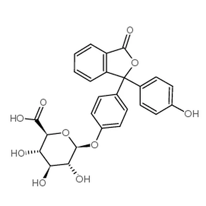 b-D-Glucopyranosiduronic acid,4-[1,3-dihydro-1-(4-hydroxyphenyl)-3-oxo-1-isobenzofuranyl]phenyl