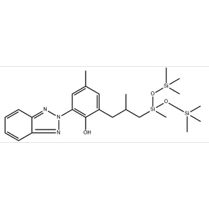 2-(benzotriazol-2-yl)-4-methyl-6-[2-methyl-3-[methyl-bis(trimethylsilyloxy)silyl]propyl]phenol