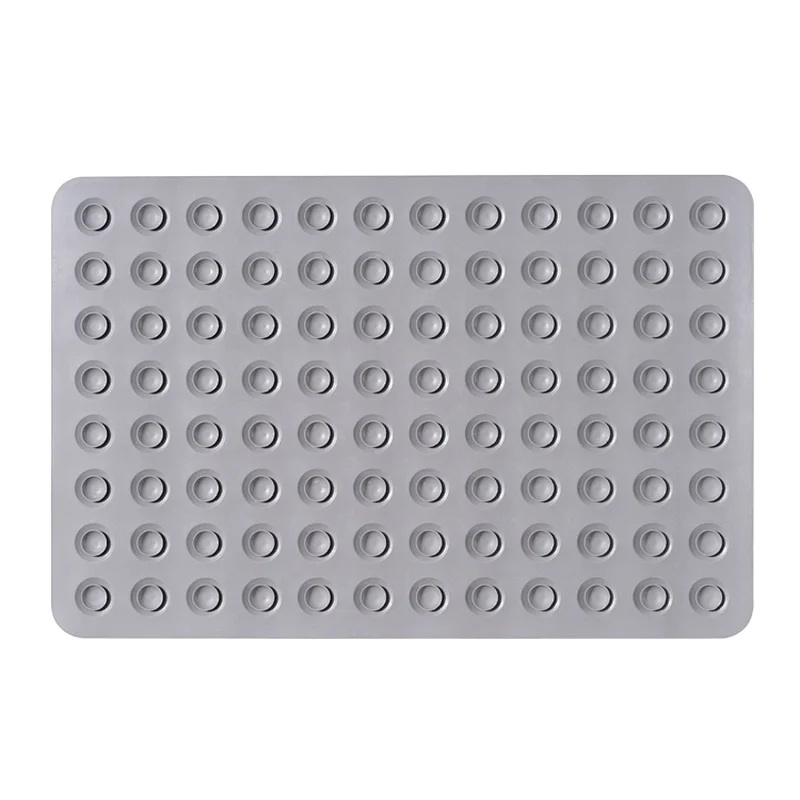 Baby silicone bath mat hotel waterproof non-slip mat suction cup