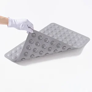 Baby silicone bath mat hotel waterproof non-slip mat suction cup