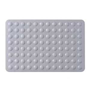 Baby silicone bath mat hotel waterproof non-slip mat suction cup