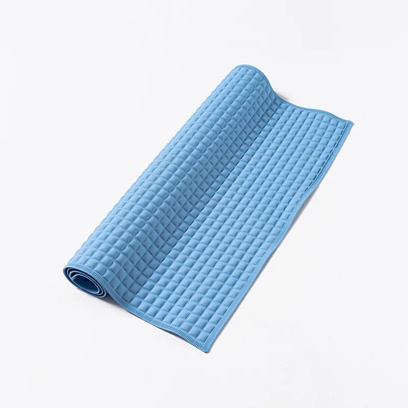 Long adult bubble bath mat comfortable quick dry