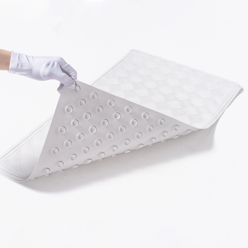 High quality bathroom silicone non-slip mat, baby bath mat with suction cup