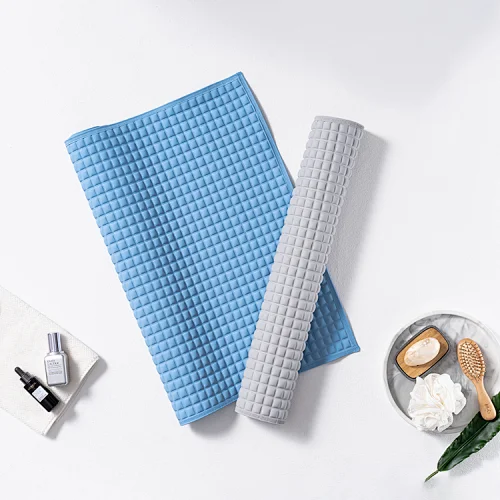 Long adult bubble bath mat comfortable quick dry