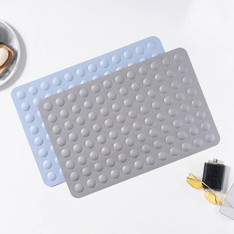 Baby silicone bath mat hotel waterproof non-slip mat suction cup