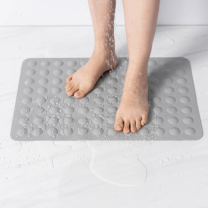 Baby silicone bath mat hotel waterproof non-slip mat suction cup