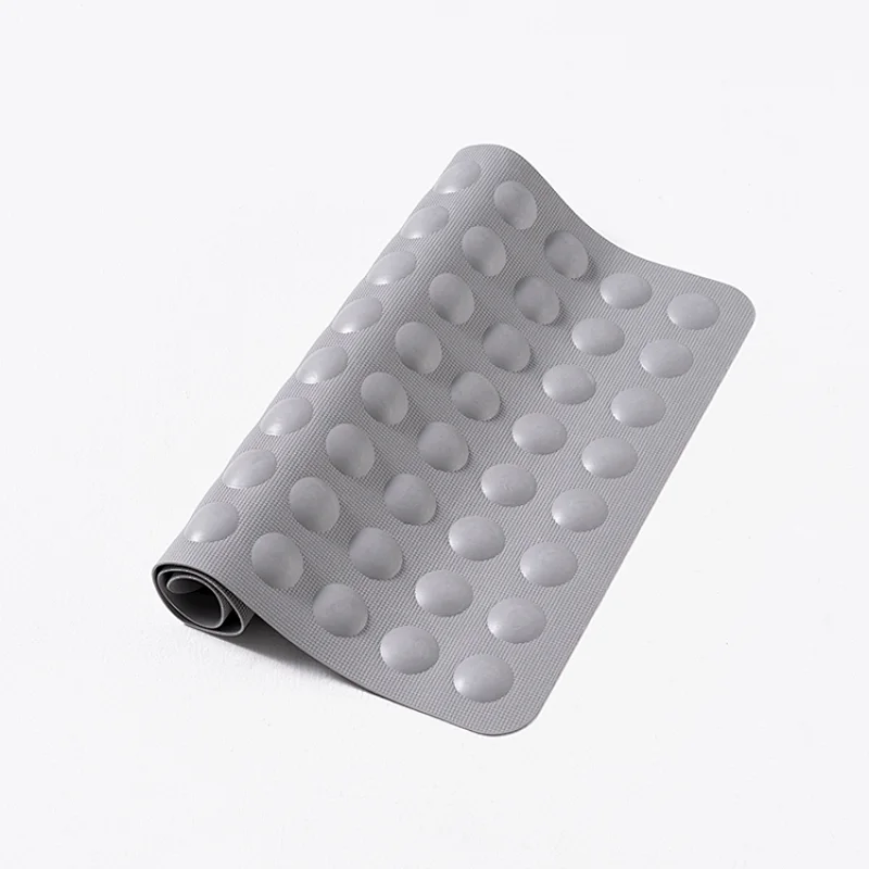 Baby silicone bath mat hotel waterproof non-slip mat suction cup