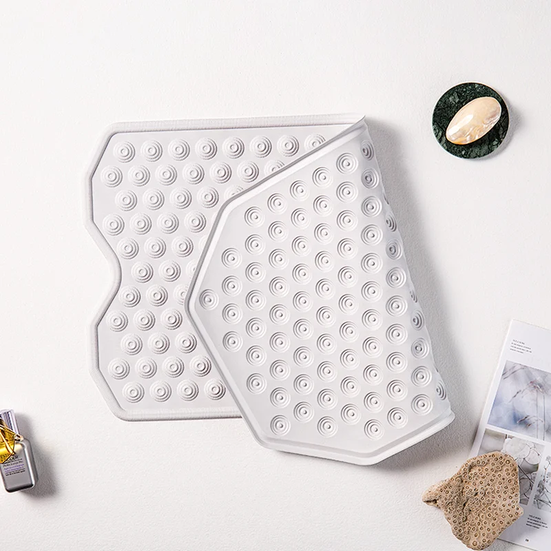 New irregular non-slip mat can be customized baby bath mat natural rubber non-slip pad