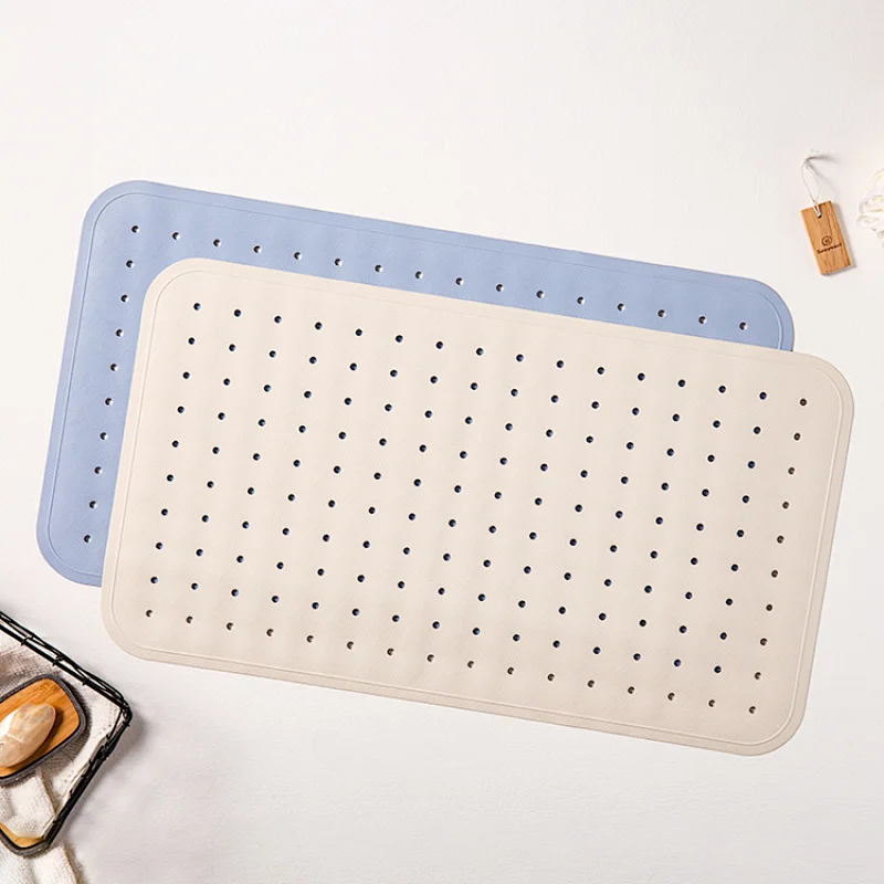 Baby anti slip mat natural rubber bathroom non-slip mat with suction cup can be customized bath mat