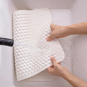 silicone baby bath mat bathtub mat hotel non-slip mat