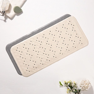 Eco-friendly Safety Non-slip Bath Tub Mat Shower  Natural Rubber Bathroom Mat