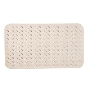 Baby anti slip mat natural rubber bathroom non-slip mat with suction cup can be customized bath mat