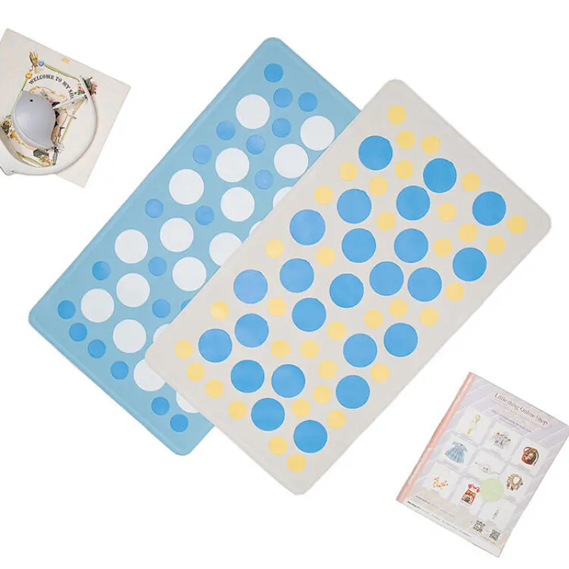 Waterproof non-slip bathroom toilet shower mats bath hotel rubber bath mats