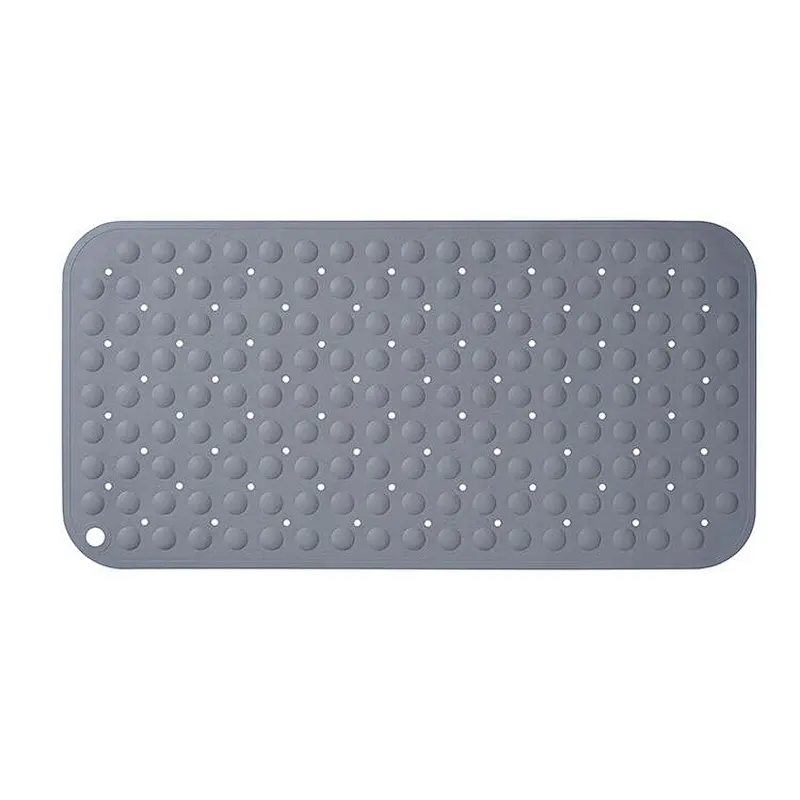 Hotel custom bathroom products with massage function non-slip bathtub bath mat with suction cup rubber bath mat