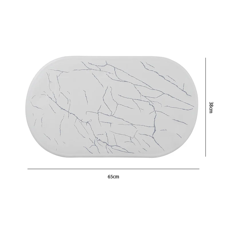 Machine washable non slip bathtub mat soft rubber bathroom bath shower tub mat