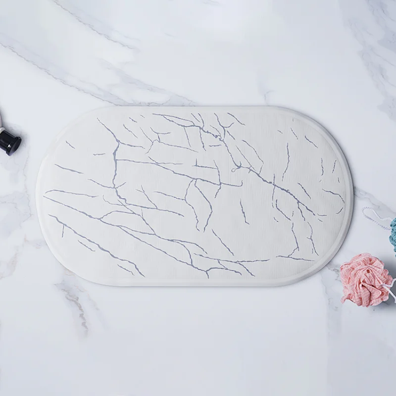 Machine washable non slip bathtub mat soft rubber bathroom bath shower tub mat