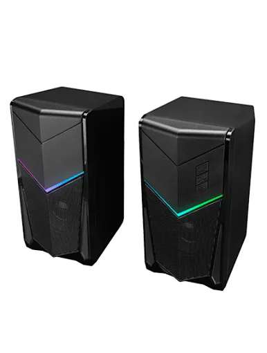 مكبر صوت للألعاب ، مكبر صوت RGB ، مكبر صوت صغير للكمبيوتر ، مكبر صوت كمبيوتر ، مكبر صوت كمبيوتر ، كمبيوتر RGB