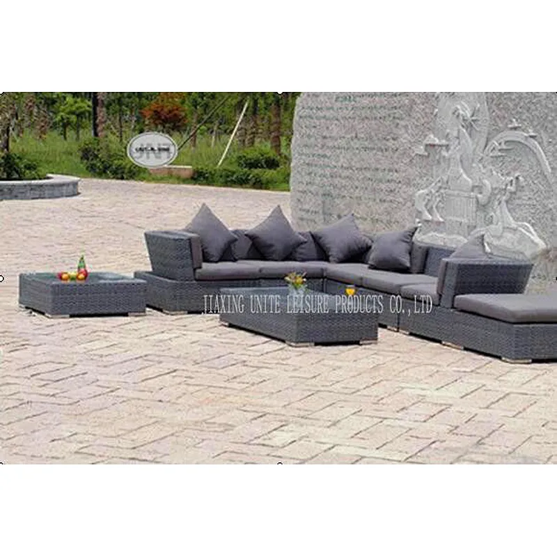 Fashion Patio Furniture Sofa Sets With Table All Weather For Living Room