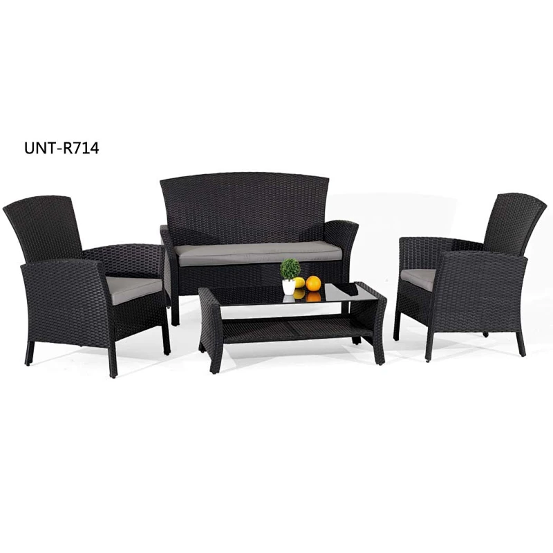 4PCS-KD-Outdoor Rattan Sofa Set