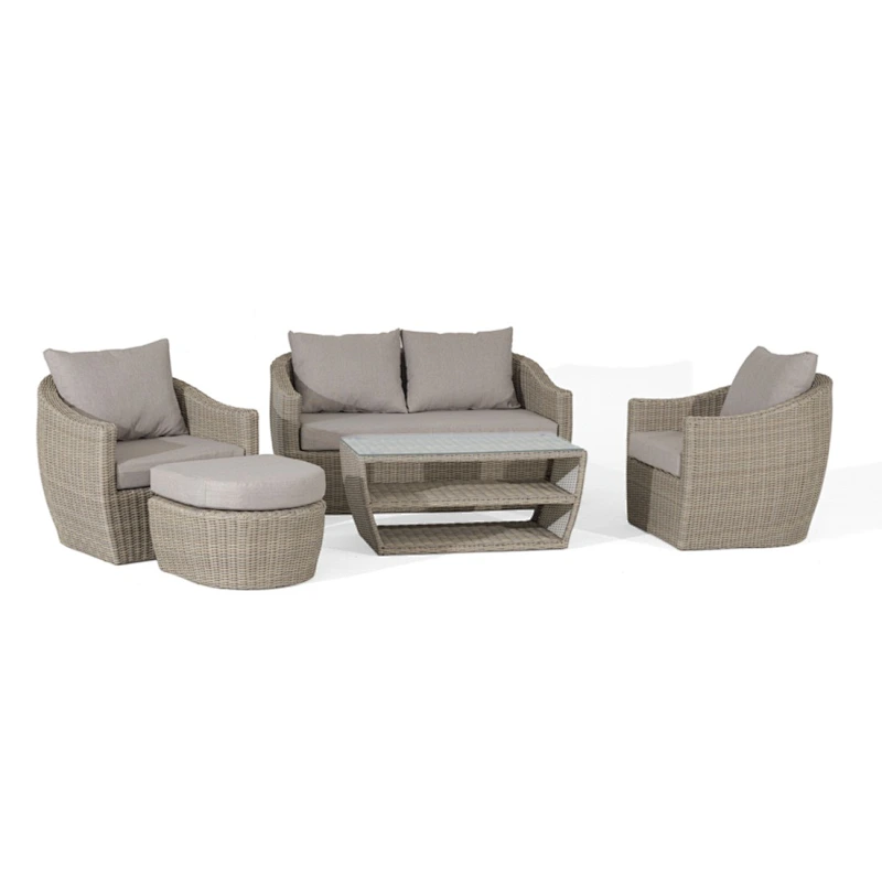 Outdoor Rattan Sofa Set