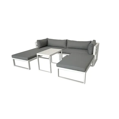 Aluminum sofa seat