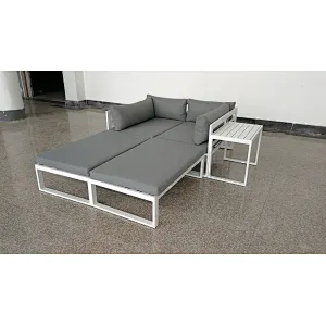 Aluminum sofa seat