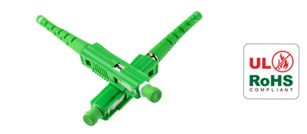 DIN Optical fiber connector