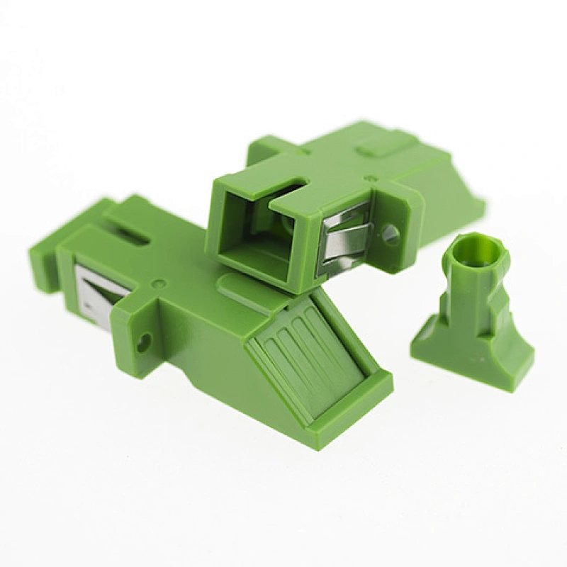 Adaptador simple obturador interno SC