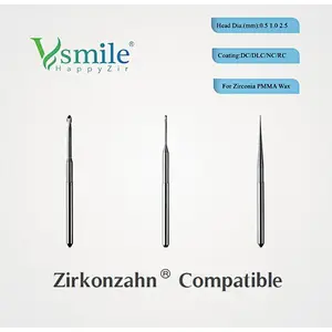 Vsmile Milling Burs Zirkonzahn M1/M5 Compatible
