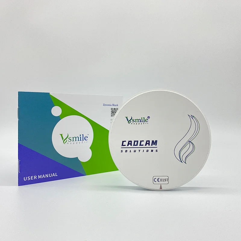 HappyZir 98mm/95mm/71mm ST Super Translucency white Zirconia Disc
