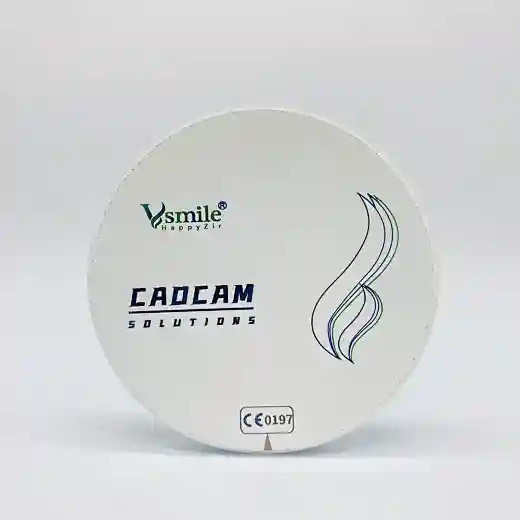 White zirconia for coping