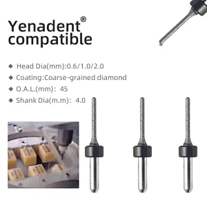 Vsmile Milling Burs Compatible with Yenadent