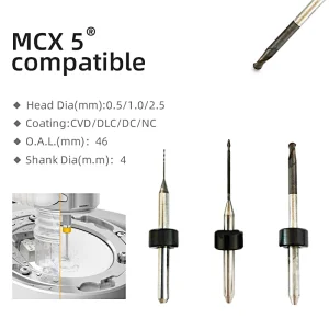 Vsmile Milling Burs Compatible with Sirona Inlab MC X5 ®