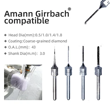 Vsmile Milling Burs Compatible with Amann Girrbach ®