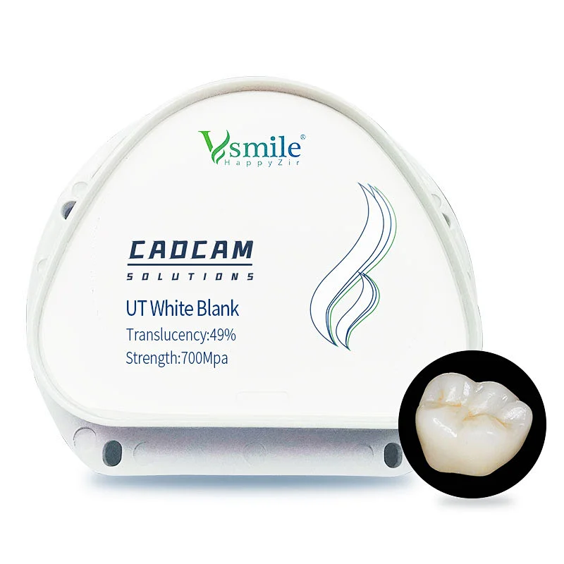 HappyZir 98mm/95mm/71mm UT Ultra translucency White zirconia disc