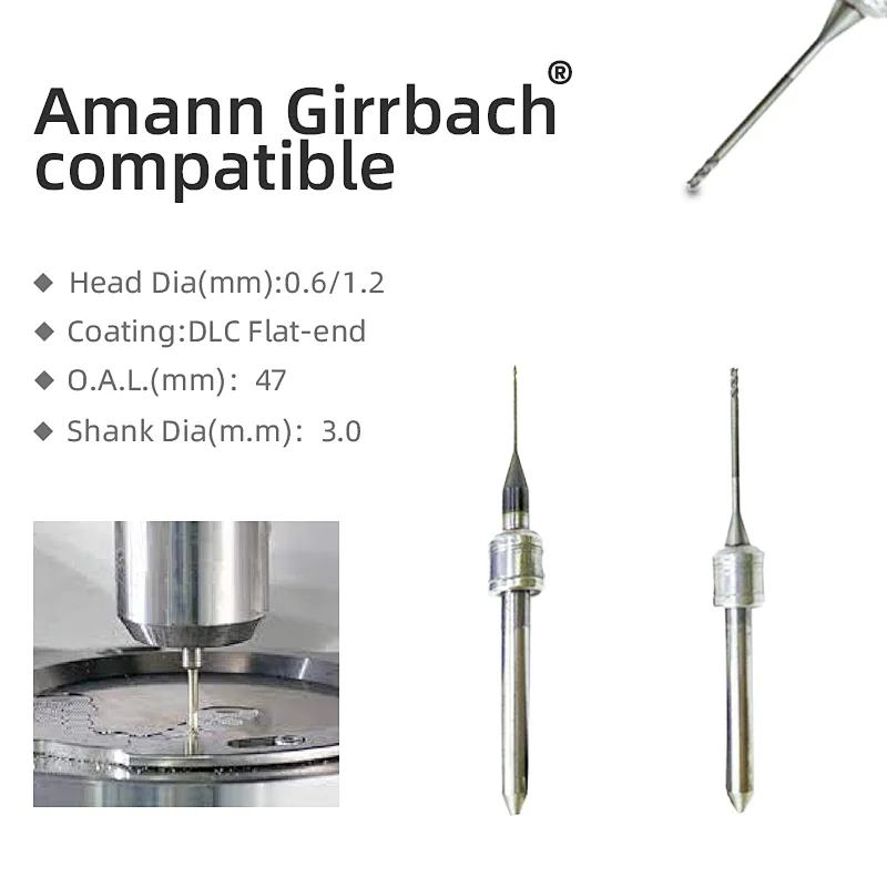 Vsmile Milling Burs Compatible with Amann Girrbach ®