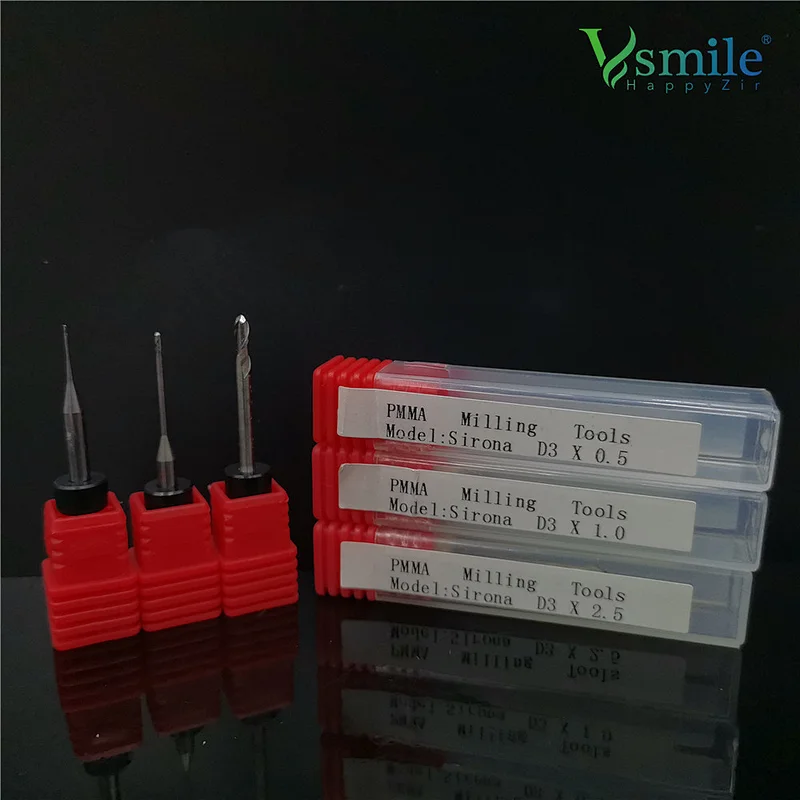 Vsmile Milling Burs Compatible with Sirona Inlab MC X5 ®