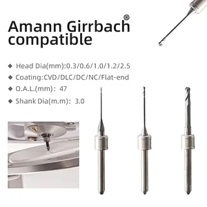 Vsmile Milling Burs Compatible with Amann Girrbach ®