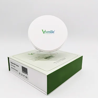HappyZir 98mm White Opaque Ultra Strength zirconia disc