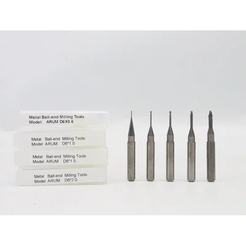 Vsmile Milling Burs Compatitable with Arum for Zirconia/PMMA/PEEK/Wax Blank
