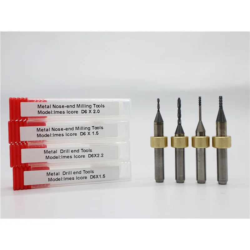 Vsmile Milling Burs Compatitable with Imes icore Zirconia/PMMA/PEEK/Wax Blank