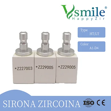 zirconia dental block sirona